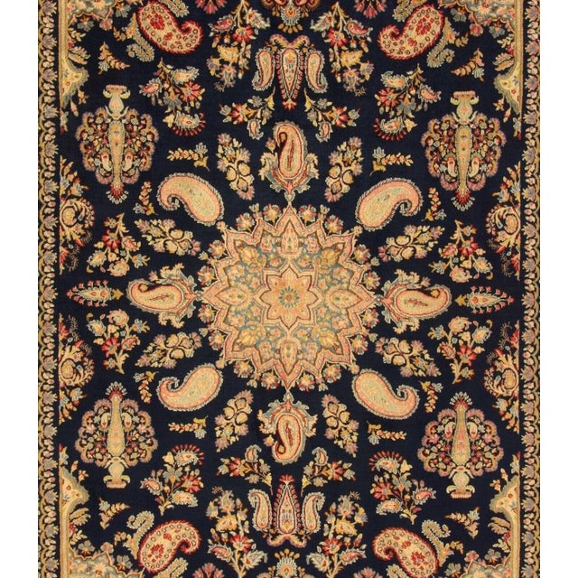 Textile Middle Eastern Hand-Knotted Rug For Sale - Image 7 of 9