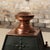 19th Century French Iron Gas Green Lantern For Sale In Birmingham - Image 6 of 7