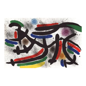 Joan Miro Original Lithograph V1-9d Mourlot 1970