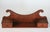 Traditional Vintage Wood Wall Shelf W/ Two Drawers For Sale - Image 3 of 11
