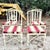 Charming set of four vintage coastal dining chairs crafted in a classic faux bamboo design. The frames feature turned...
