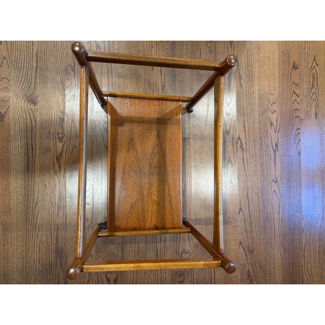 Coffee Hans J. Wegner for Andreas Tuck at-48 Danish Modern Serving Trolley With Removable Tray, Circa 1960s For Sale - Image 8 of 10
