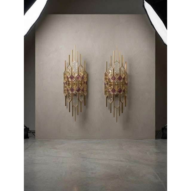 Wall Lamps by Albano Poli for Poliarte, 1963, Set of 2 For Sale - Image 6 of 13