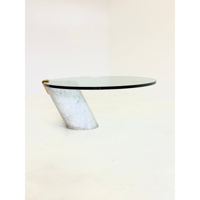 K1000 Coffee Table in Marble attributed to Team Form AG for Ronald Schmitt, 1970s For Sale - Image 12 of 12