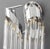 Modern Two-Light Crystal Wall Sconces, Pair For Sale - Image 4 of 8