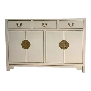 1980s East Village Sideboard-Light Grey