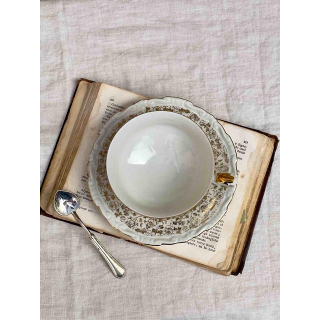 Mid-Century Porcelain Tea Service by Johann Seltmann Vohenstrauß, Germany, 1950s, Set of 12 For Sale - Image 10 of 13