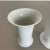 Ceramic Op Art German White Porcelain Vases from AK Kaiser, 1970s, Set of 2 For Sale - Image 7 of 18