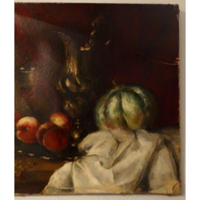 Antoine Vollon 1833-1900 French Still Life Oil on Canvas Hammer to $46,000 For Sale - Image 12 of 14