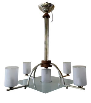Vintage French Hanging Lamp, 1930s