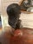 Emmanuel Villanis Antique 1858 Emmanuel Villanis Cast Bronze of a Young Girl on Marble Stand For Sale - Image 4 of 11