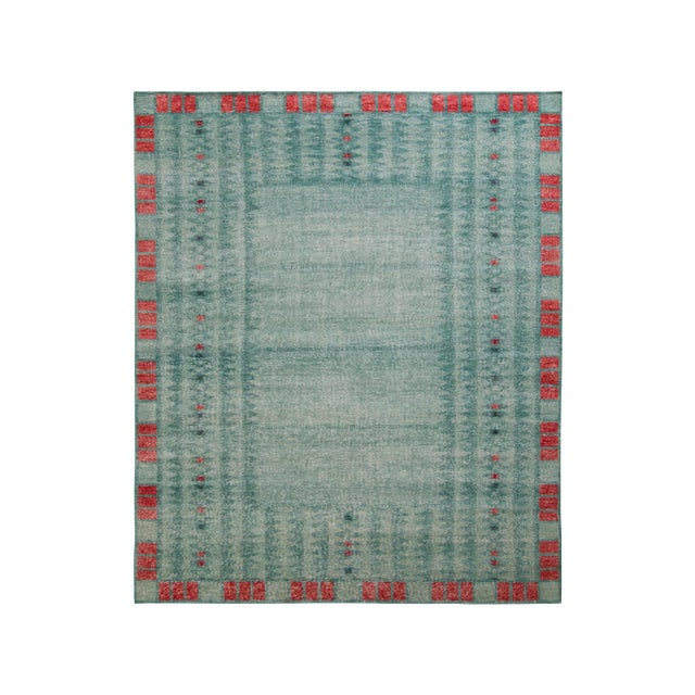 Rug & Kilim’s Oversized Delta Rug in Marine Blue, 12x14 For Sale In New York - Image 6 of 6