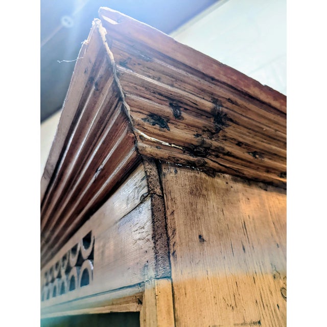18th Century Antique "Welsch" Pine Cabinet For Sale - Image 10 of 11