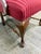 Vintage 1995 Ethan Allen Queen Anne Wingback Lounge Chair With Ottoman For Sale In Kansas City - Image 6 of 18