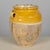 Yellow French Terracotta Vase or Pot À Confit 13.25"High For Sale - Image 8 of 11