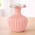 Kenneth Ludwig Chicago Ribbed Ruffle Rim Vase 8"H For Sale - Image 4 of 4