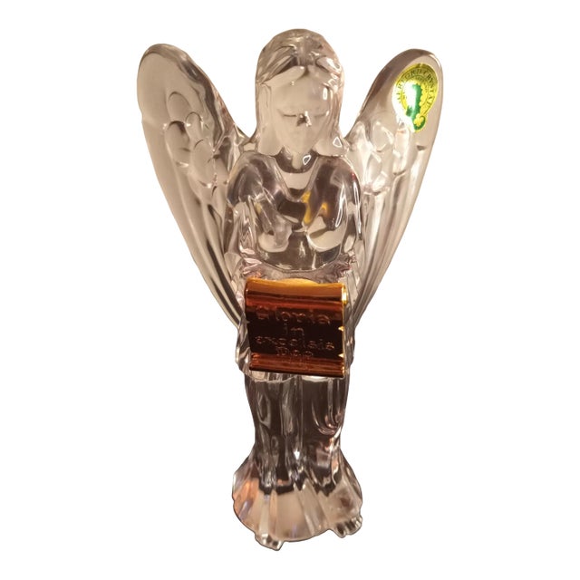 Waterford Crystal Angel "Gloria in Excelsis Deo" Figurine For Sale