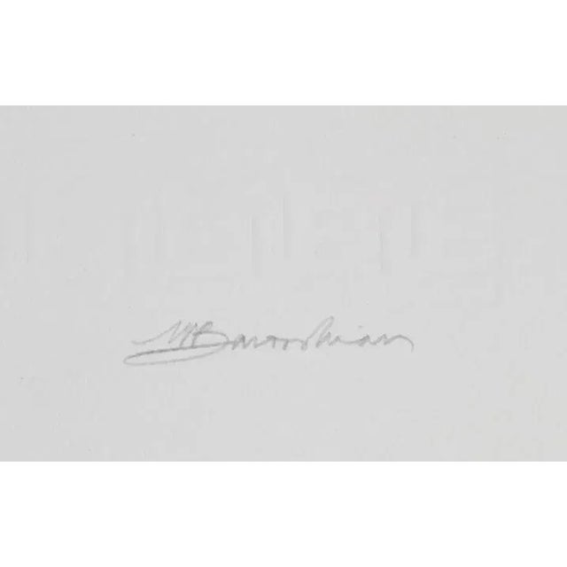 Artist: Martin Barooshian, American (1929 - ) Title: Blue Jays Year: circa 1981 Medium: Intaglio Etching and Aquatint,...