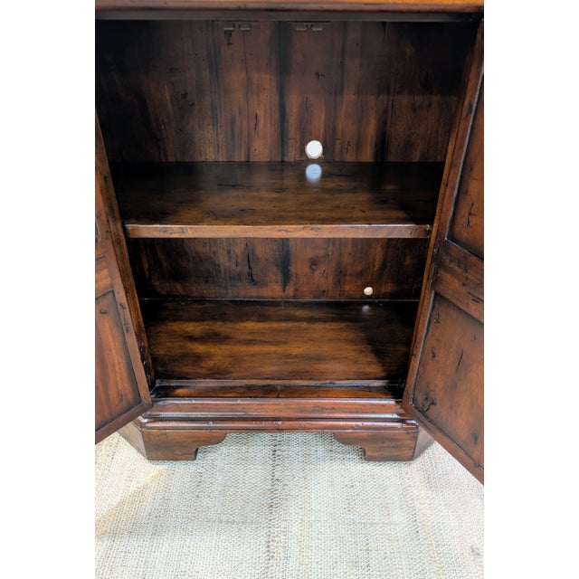 Wood Theodore Alexander " Castle Bromwich " Small Credenza For Sale - Image 7 of 11