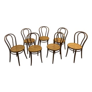 Chairs from Thonet, 1920s, Set of 7 For Sale