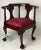 Chippendale Mahogany Childs Corner Chair with Claw & Ball Feet. 24 inches tall to the back 18 inches in diameter. The seat...
