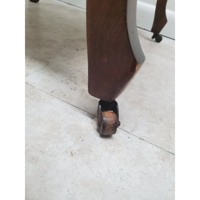 Wood Antique Victorian Eastlake Desk Side Chair 19th Century For Sale - Image 7 of 13