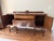 Hepplewhite Vintage Hepplewhite-Style Sideboard / Buffet --Elegant Floral Carvings For Sale - Image 3 of 8