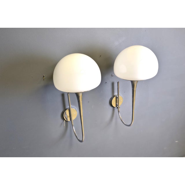 Mid-Century Italian Wall Lamps by Goffredo Reggiani for Reggiani, 1970, Set of 2 For Sale - Image 14 of 15