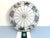 White Mid Century Fruit Wheel Flush Light For Sale - Image 8 of 18