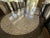 Reduced to Sell Custom Oval Dining Set Solid Wood and Natural Granite Inlay With 10 Handcrafted Chairs For Sale - Image 9 of 11