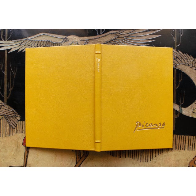 Pablo Picasso 1977-1988 Picasso by Gaston Diehl, Revised Edition Bound in Genuine Leather Art Book For Sale - Image 4 of 18