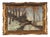 Vittorio Cajani, Winter Landscape, Oil on Panel, Framed For Sale
