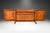 Brown 1960s Mid Century Modern Trioh Teak and Cane Coffee Table For Sale - Image 8 of 12