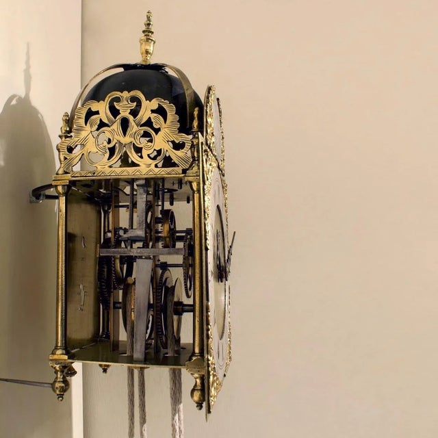 English Lantern Clock from the Ottoman Empire, 1730 For Sale - Image 6 of 8