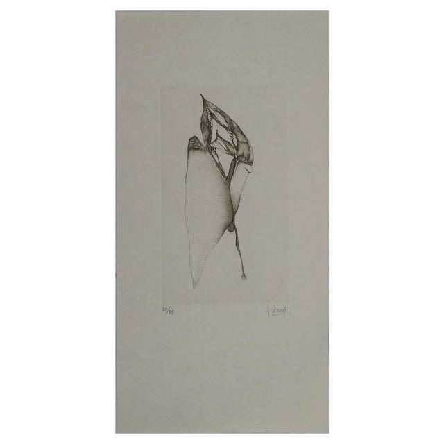 Fred Deux, Relative, Original Engraving For Sale