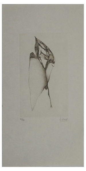Fred Deux, Relative, Original Engraving