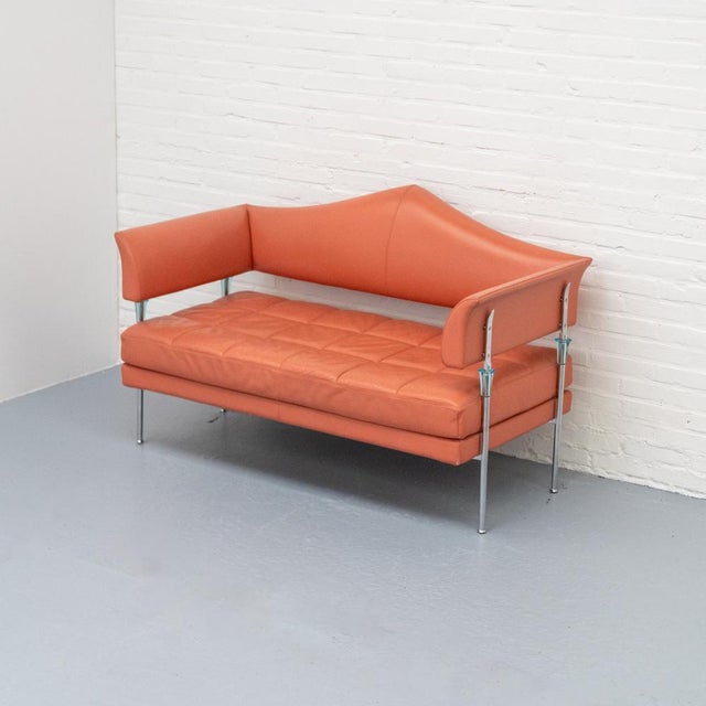 Postmodern Hydra Sirius 2-Seater Sofa by Luca Scacchetti for Poltrona Frau, 1990s For Sale - Image 3 of 18