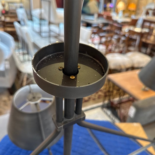 Metal The Urban Electric Co. Chiltern Six-Arm Chandelier For Sale - Image 7 of 14