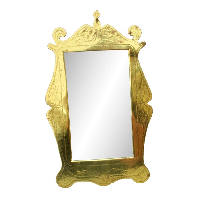 English Brass Photo Frame Early 19th Century For Sale