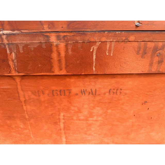 Antique 1920s Federal Hepplewhite Revival Walnut Buffet Sideboard Neoclassical For Sale - Image 10 of 16