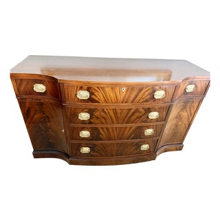 Vintage Thomasville Chair Company Mahogany Duncan Phyfe-Style Dining Room Buffet For Sale