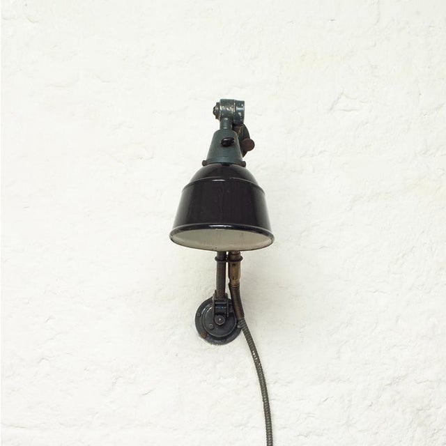 Metal Midgard Wall Lamp by Curt Fischer for Industriewerke Auma For Sale - Image 7 of 16