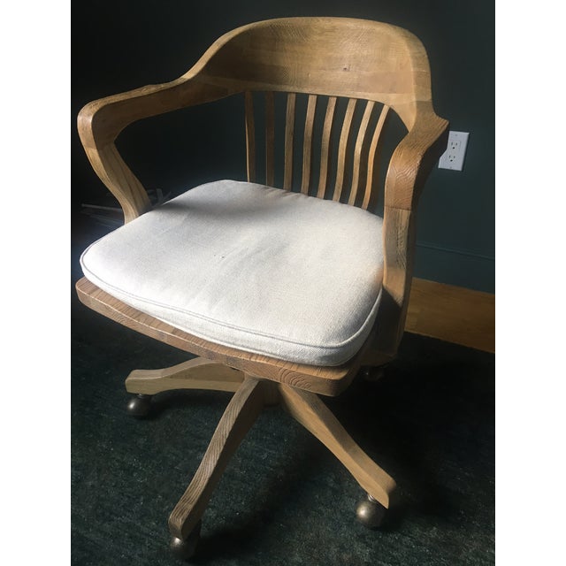 Restoration Hardware 1940s Banker's Chair Chairish