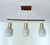 Wood Danish Pendant Light in Glass and Teak, 1960s For Sale - Image 7 of 18