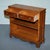 Vintage Burr Yew Wood Open Dwarf Library Bookcase with Two Drawers For Sale - Image 3 of 13