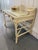 Late 20th Century Hekman Chinoiserie Style Faux Bamboo & Rattan Desk For Sale - Image 12 of 14