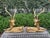 Mid-Century Modern 1960s Pair of Hollywood Regency Brass Stags For Sale - Image 3 of 13