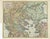Antique Engraved Map of the Northern Part of Greece and the Aegean Sea, 1730s For Sale - Image 5 of 5
