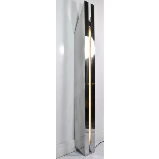 Mid-Century Modern Italian Corner Floor Lamp by Angelo Cortesi and Sergio Charatta-Cattò, 1968 For Sale - Image 3 of 11