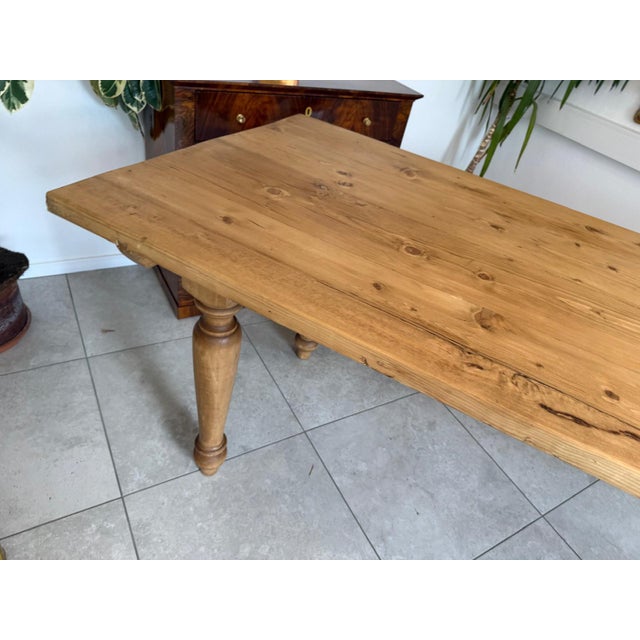 Knights Backdrop Refectory Table For Sale - Image 5 of 12